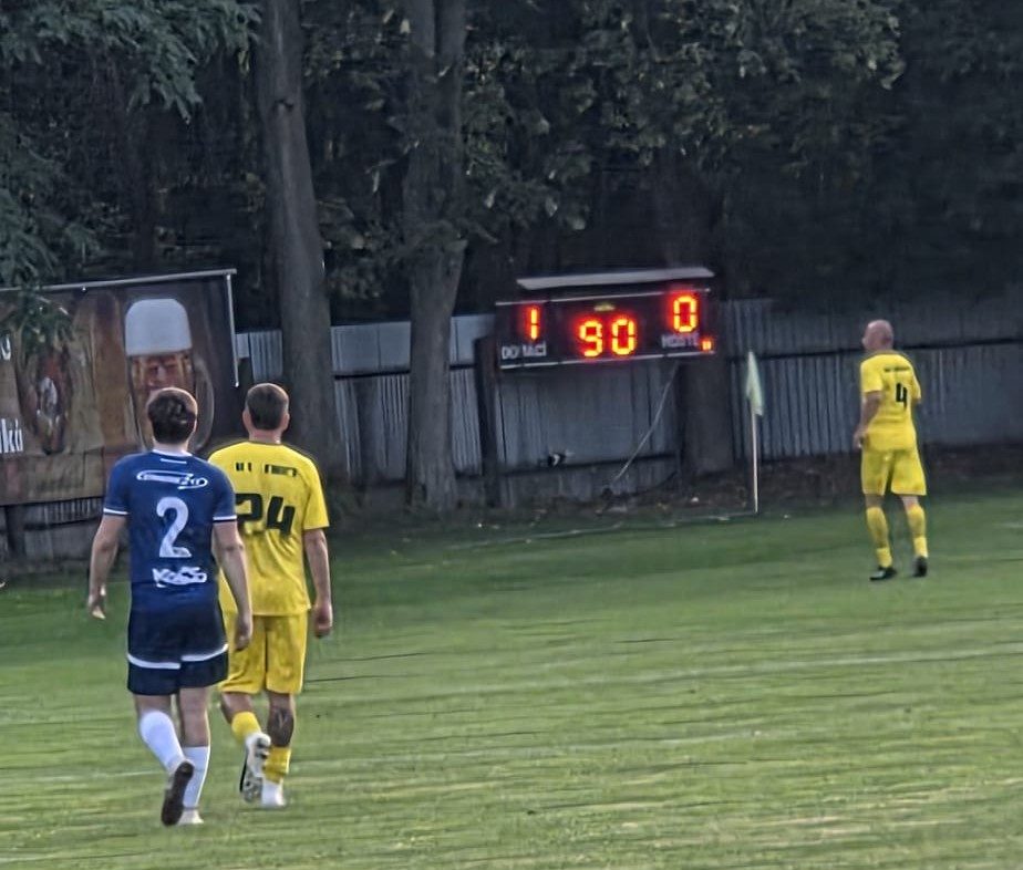 SK Otava Katovice - SK Lhenice 1:0 (0:0)